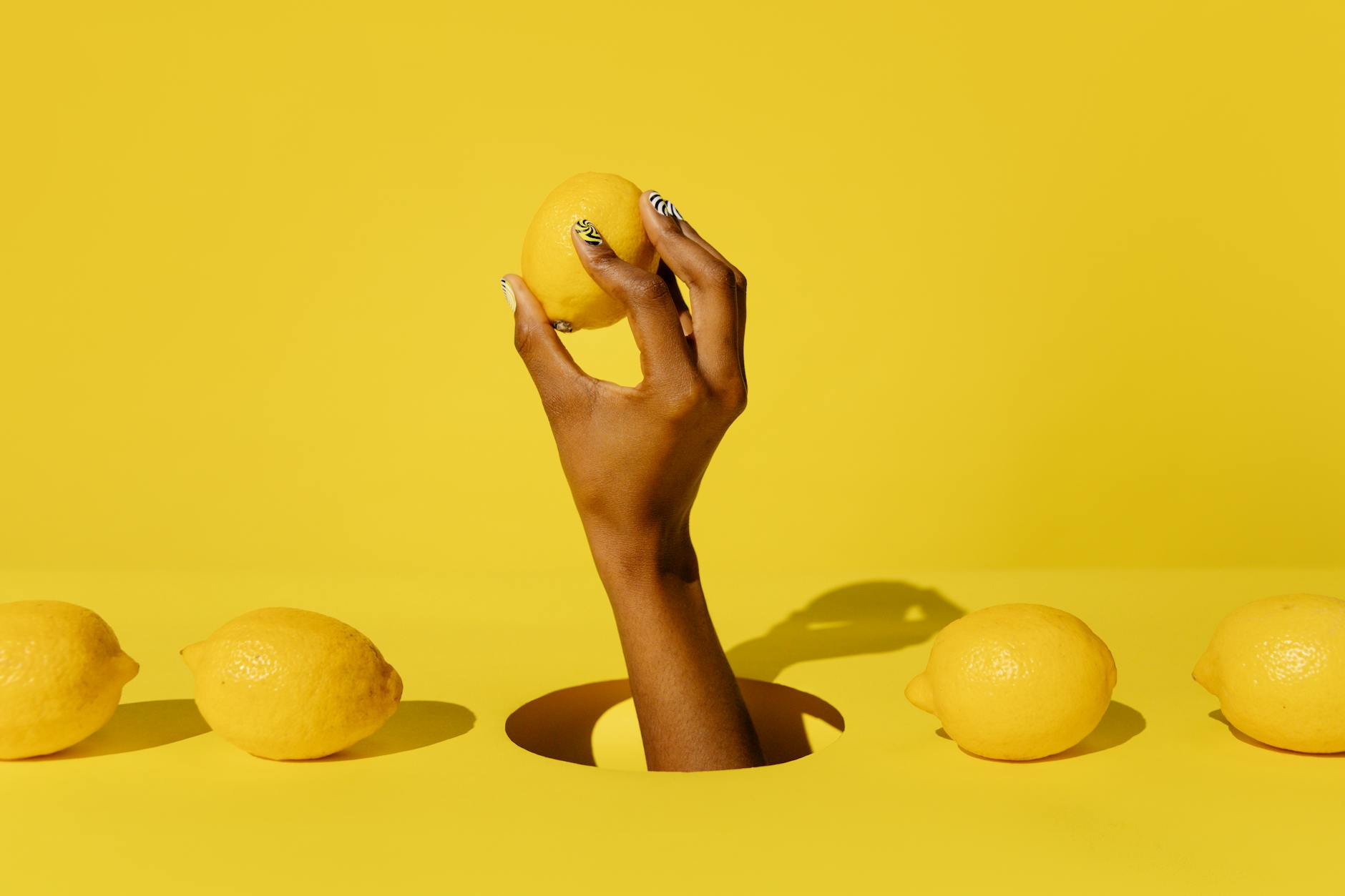 Colorful vibrators displayed on a bright yellow background, showcasing different styles and designs